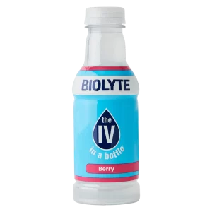 Biolyte IV in a bottle
